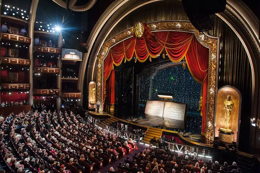 Veja a imagem dolby theatre 1